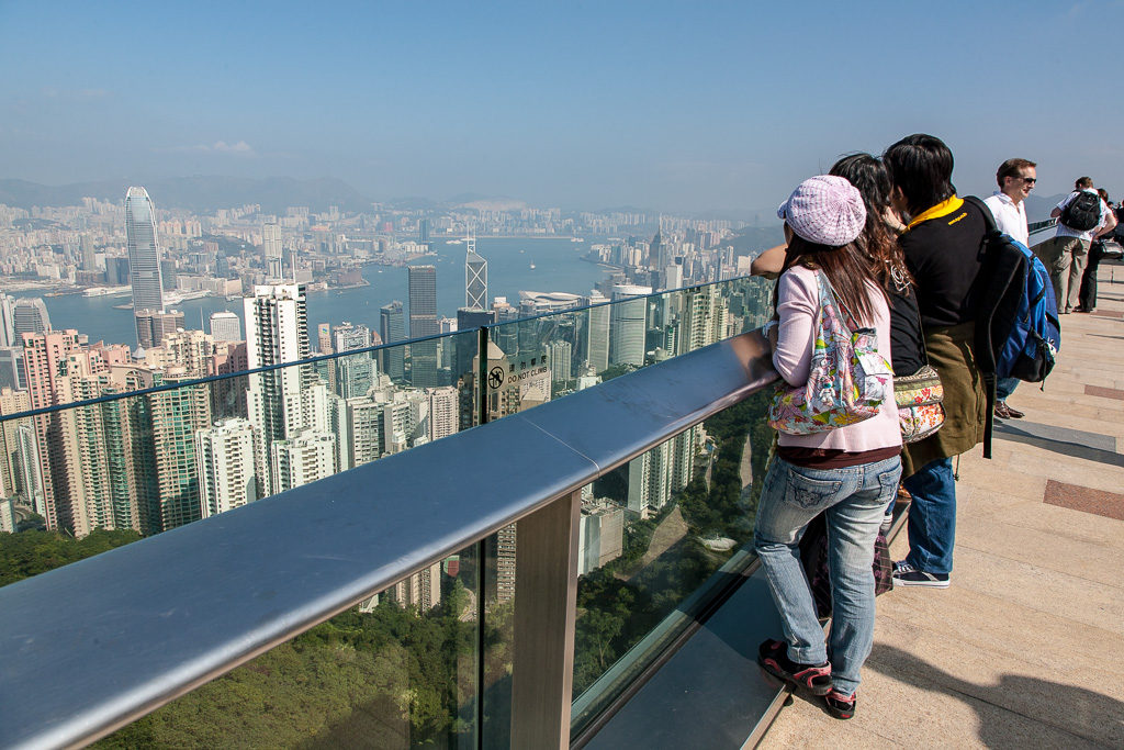 utsikt, Hongkong, Victoria Peak